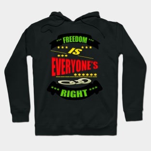 Freedom,human right Hoodie